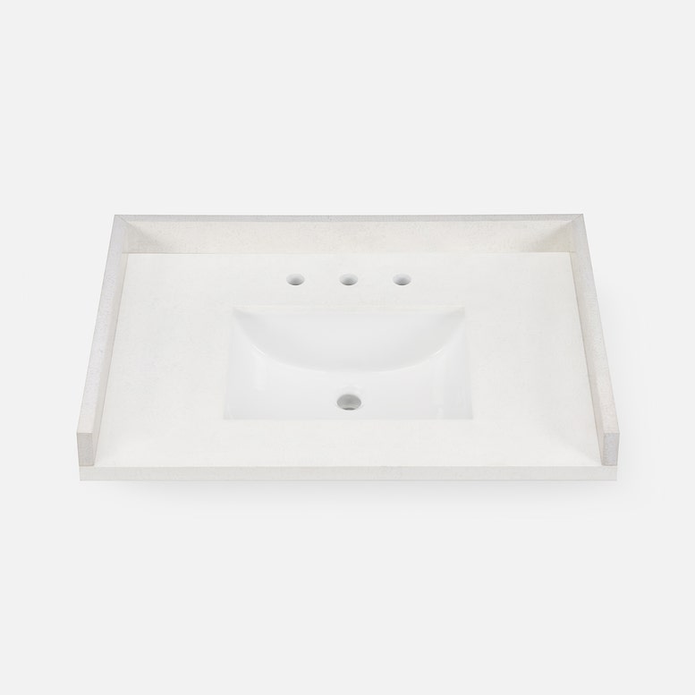 Vanity 36'' 3pc Back & Side Splash Set