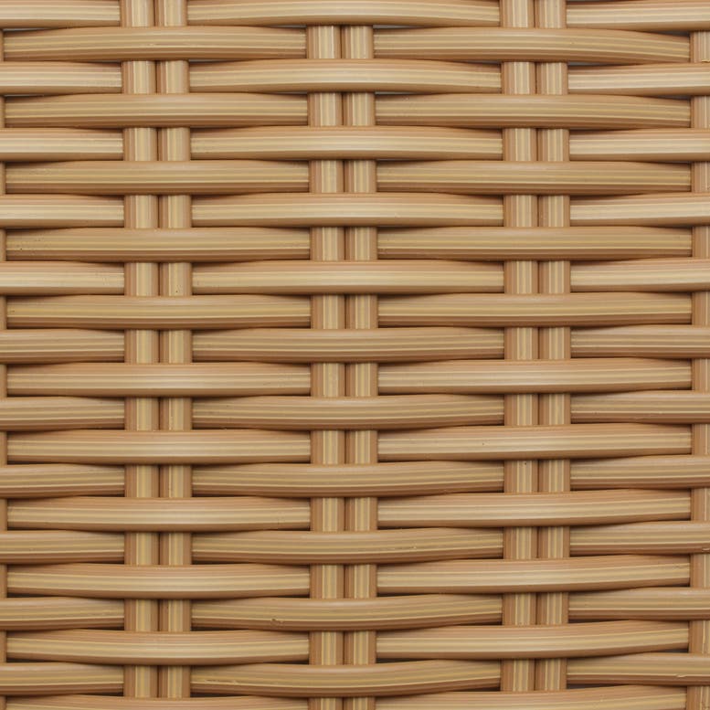 Light Honey Faux Rattan Swatch (Nima)