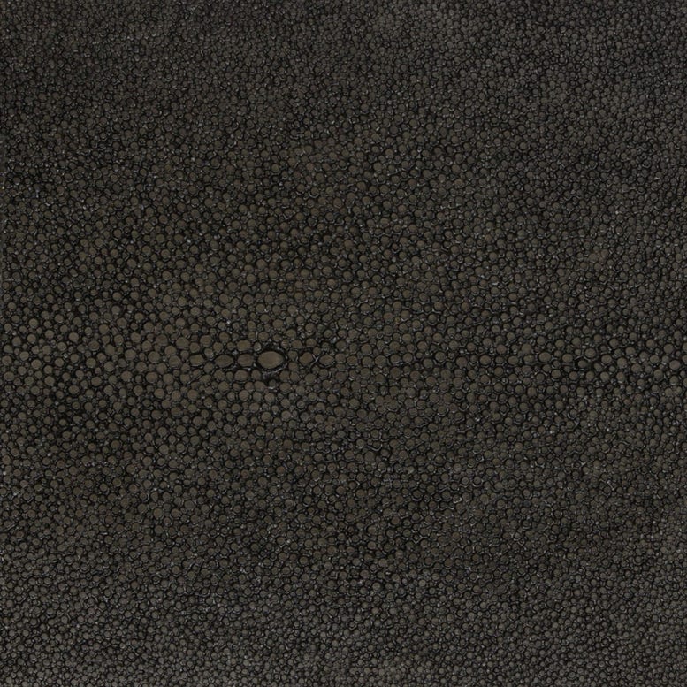 Dark Mushroom Realistic Faux Shagreen Swatch