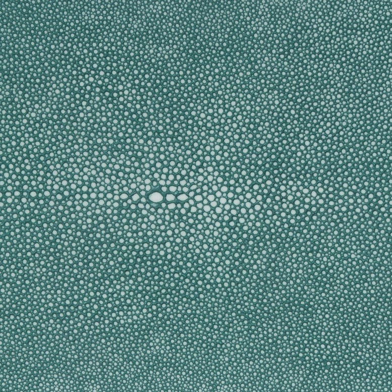 Turquoise Realistic Faux Shagreen Swatch